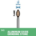 thumbnail image 3 of Dremel 945 Aluminum Oxide Grinding Stone, 3 of 3