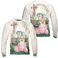 thumbnail image 3 of Easter Egg Corgi Bunny Ear Welcome Spring Truck All Over Print 3D Sweatshirt Unisex Merch Welsh Corgi Dog Lover Gifts Idea - 12002, 3 of 6