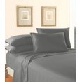 thumbnail image 2 of Elegant Comfort 6-Piece Bed Sheets - Microfiber 1500 Thread Count, Full Grey, 2 of 4