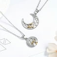 thumbnail image 5 of Collar para mujer, joyería para mujer, joyería para mujer, 2 piezas, regalo de San Valentín, collar doble, colgante de joyería de cristal, el collar, 5 of 5