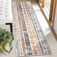thumbnail image 5 of 2x6 FT Kitchen Runner Rugs Non Skid Washable, Faux Wool Rug Runners for Hallways Bathroom Carpet Runner, Soft Indoor Modern Floor Rug for Entryway Laundry Room, 5 of 11
