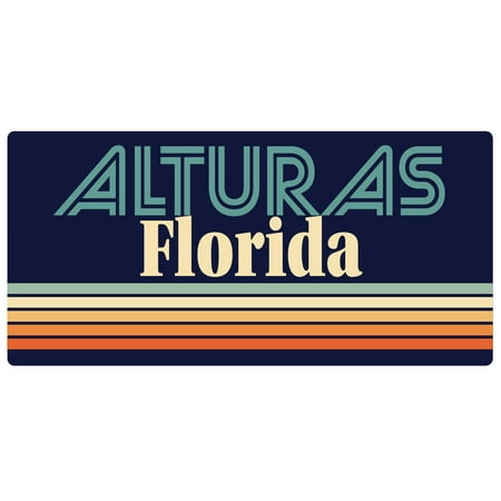 

Alturas Florida 5 x 2.5-Inch Fridge Magnet Retro Design
