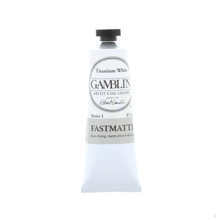 UPC: 0729911218105 | Gamblin GF1810 Artists Grade Oil Color 37ml Titanium White