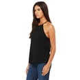 thumbnail image 2 of Bella  Canvas - Women`s Flowy High-Neck Tank - 8809, M, Black, 2 of 2