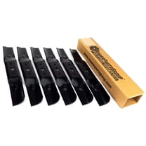 (6) Blades Compatible With Cub Cadet 50" LX50, RZT-L50, 742-05052A, 942-05052A
