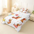 thumbnail image 2 of Homewish Dachshund Animal Twin Comforter Sets,Colorful Balloon Heart Bedding Set,Polkadot Reversible,2-Piece,1 Comforter and 1 Pillowcase, 2 of 7