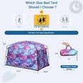 thumbnail image 4 of Carpa de Cama Portátil Porayhut para Privacidad Completa, 4 of 9