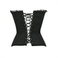 thumbnail image 3 of Grebrafan Corset for Women Renaissance Bustier Top Plus Size Black 7XL, 3 of 5