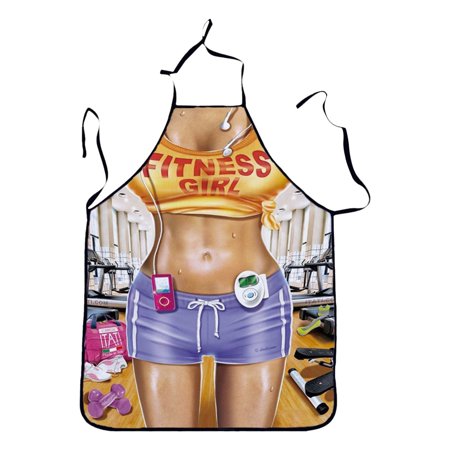 Pgeraug apron 1pc Adult Household KitchenApron Fun Printing Household Cleaning Apron Er Otic Role Play Event & Party H