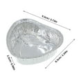 thumbnail image 3 of ColoMX 50 vasos desechables de papel de aluminio para barbacoa, tartas de huevo y mini tartas, vasos desechables de papel de aluminio para picnic, viajes, recuerdos de fiesta de boda, 50 Uds., 3 of 8