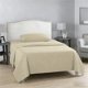 thumbnail image 4 of Solid Color Brushed Microfiber 3 Piece Bedding Set Modern Plain Duvet Cover With Sheet Pillowcases Soft Warm Home Bedroom Bedding Decor, 4 of 6