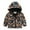 Black, variant on Odeerbi Baby Boys Girls Coats Outerwear Jackets Toddler Kids 2025 Fashion Cute Cartoon Flowers Rabbit Pattern Windproof Jacket Hooded Coat
