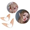 thumbnail image 3 of Pares de orejas de elfo de hada Pixie, elfo de hada de látex, orejas de cosplay para Halloween, Navidad, cosplay, cualquier fiesta temática, 3 of 5