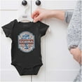thumbnail image 4 of Shelby Cobra Racing Team Muscle Car Romper Boys or Girls Infant Baby Brisco Brands NB, 4 of 6
