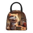 thumbnail image 1 of Disketp Cartoon Cooking Cat Bolsa Térmica para Almuerzo, Lonchera con Abertura Amplia y Gran Capacidad, Organizador Reutilizable para Mujeres, Hombres y Adultos, 1 of 6