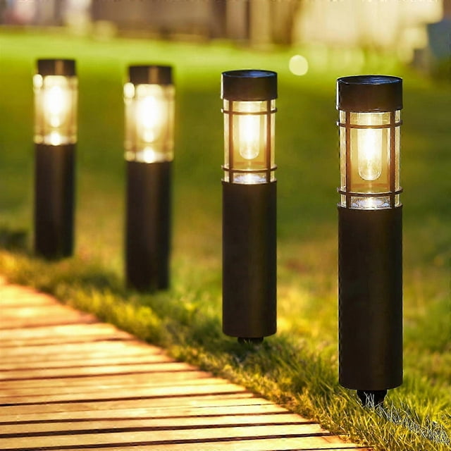 Solar -energy Road Lights Outdoor, 8 Packs Upstairs Solar -powered Outdoor Waterproof Lights