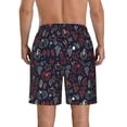 thumbnail image 3 of Naloa Thanksgiving Seamless Pattern Men's Beach Shorts, Surfing shorts, Swim trunks, Quick Dry Swim Trunks for Surfing Beach Fun - Medium, 3 of 9