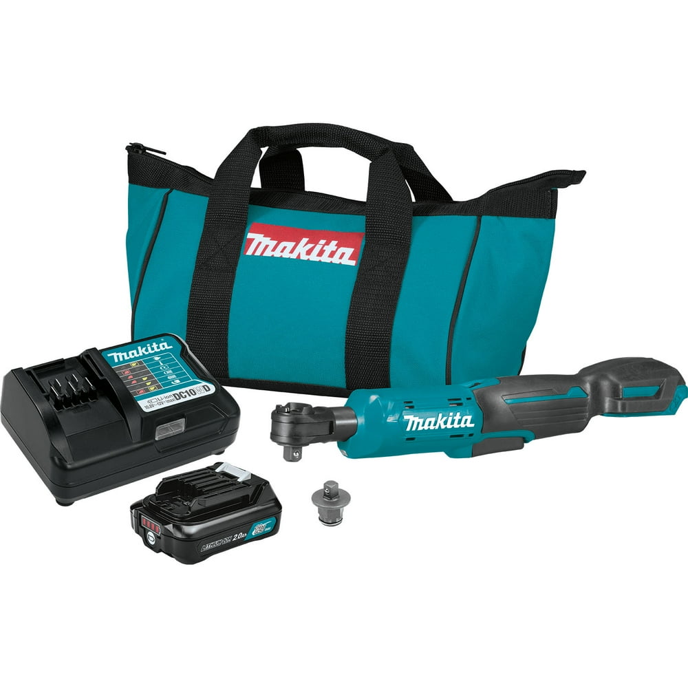 Makita RW01R1 12v Max Cxt Cordless Lithion 3/8 In. / 1/4 In. Square