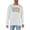 White/Brilliant Coral, variant on The North Face Mens Graphic Injection Crewneck Logo Sweatshirt X-Large Tnf White