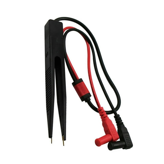 Eigraketly Multímetro probador Clip profesional 250V resistencia componente electrónico prueba sonda taller fábrica pinzas con tapa antipolvo Artesanía
