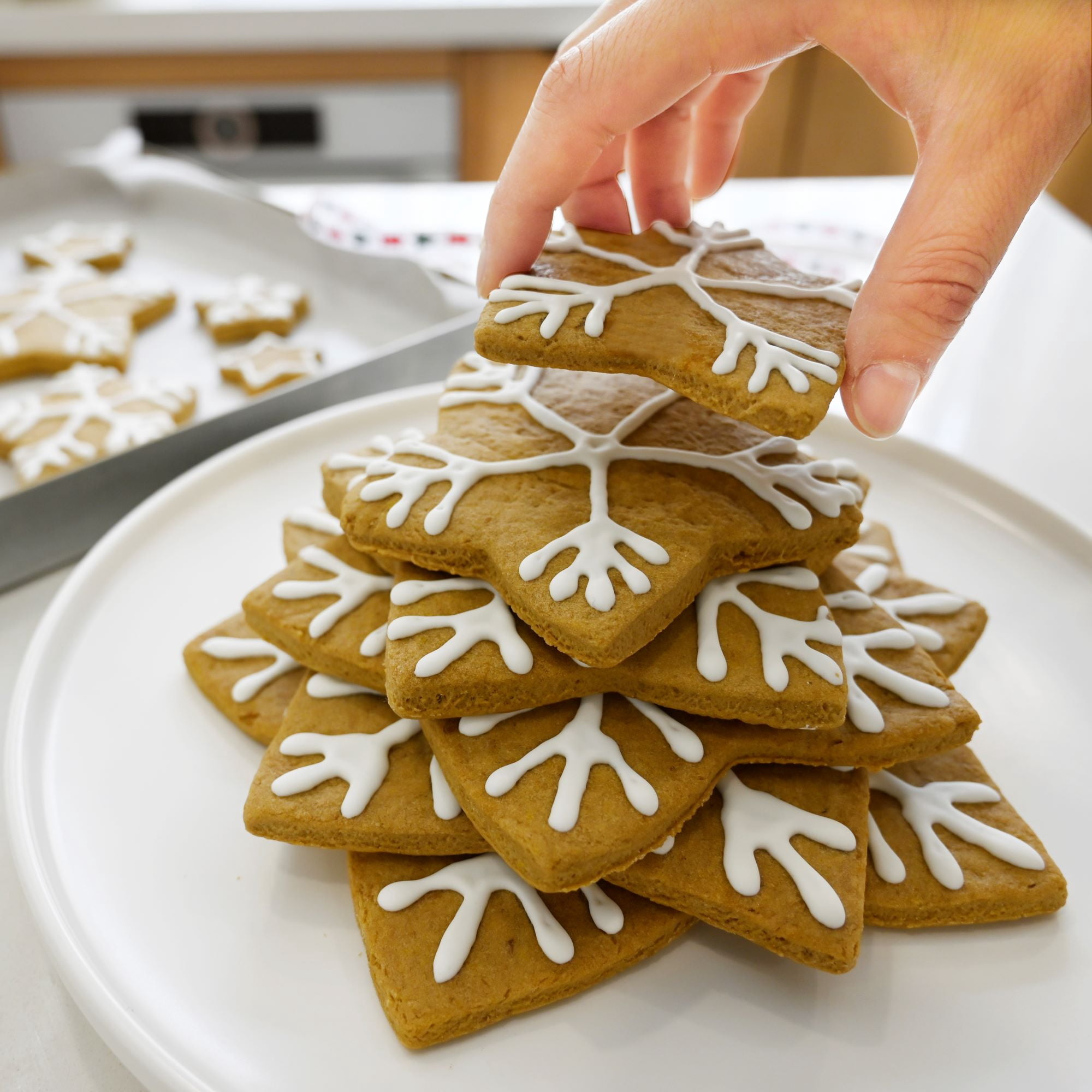 Holiday Time Stacked Tree Cookie Cutter Set, 10 Pieces