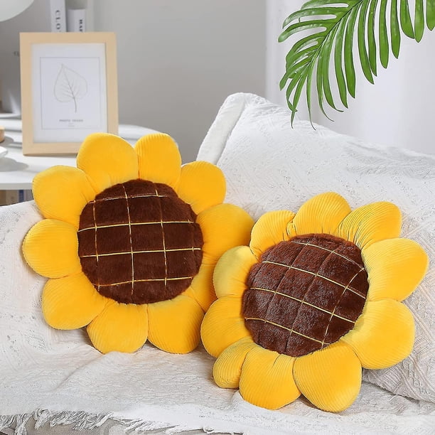 girasol flor de peluche