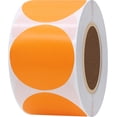 thumbnail image 1 of HELIAHOO Étiquettes Thermiques Directes de 2 Pouces pour Codes-Barres, Étiquette de Nom, Design DIY, Inventaireu2013 Compatible avec Zebra, Rollo, Munbyn et Plus-750 Pcs(2 Pouces,Orange) AZ83-12045, 1 of 7