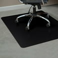 thumbnail image 1 of ES Robbins Rectangle Hard Floor Chair Mat, 36" x 48", Black, 1 of 4