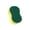 Green, variant on Chmadoxn Kitchen Cleaning Sponges for Dishes Pots and Pans, Non-Scratch Dish Sponges for Multi-Surface Use, Serviceable Two-Layer Scrubber Pad for Ceramic & Metal, 4.33 x 3.14 x 1.18 In, 1 PC