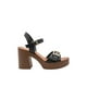 thumbnail image 1 of Zapatilla Mujer Kipon Tacon Plataforma negro 24, 1 of 6