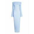 thumbnail image 2 of Women'S Fall Off Shoulder Bodycon Sweater Dress Formal Long Sleeve Elegant Club Party Maxi Dresses, 2 of 8