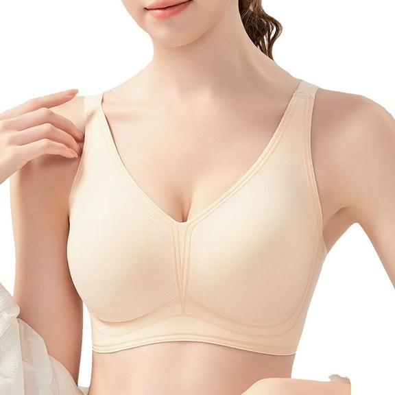 Lixiuxyad Sports Bras for Women with Support Plus Size Thin Underwire Bra For Women