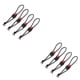 thumbnail image 2 of Soidarity 1 Juego de correas para caña de pescar, prácticos contenedores ligeros para postes, accesorios de pesca, prácticos palos de nailon, 4 piezas 2piezas, 2 of 6