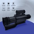 thumbnail image 4 of 3X Digital Night Vision Scope With 1080P 1.54" AMOLED Screen - 6 Crosshairs, All Metal, Fits 11-21mm Rail For Hunting, Fishing, Camping, 4 of 9