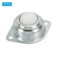 thumbnail image 3 of Unique Bargains Roller Ball Transfer Bearing 1' Load 55lbs Flange Mounted Nylon Ball Rotation Caster Unit, 8 Pack, 3 of 5