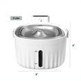 thumbnail image 3 of HANAMYA Automatic Pet Water Fountain, White, 3 of 3