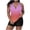 A02 Watermelon Red-2 Piece Swimsuit for Women, variant on Mifsaly 2 Piece Swimsuit for Women Plus Size Tankini Swimsuits Gradient Swimwear Sets Halter Swim Tops & Shorts Summer Surfing Beach Vacation Bathing Suits XXL