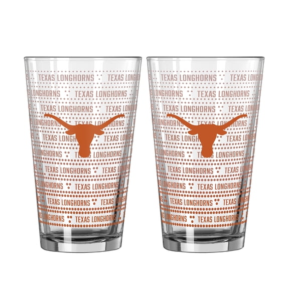 Logo Brands Texas Longhorns Chant Fade 16oz. Pint Glass