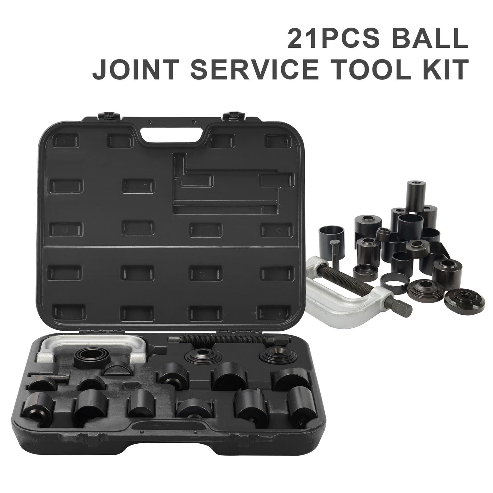 21PCS BALL JOINT SEPARATOR AUTO REPAIR TOOL REMOVER MASTER ADAPTER UNIVERSAL Bearing Separators