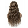 thumbnail image 3 of 4/30 Obmre Highlight Headband Wig Human HairDeep Wave Glueless None Lace Front Headband Wig Brazilian Virgin Hair Wigs for Black Women - 22 inch, 3 of 6