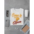 thumbnail image 3 of Welcome Vibes - Open Sign Emoji Graphic Men's T-shirt, 3 of 4
