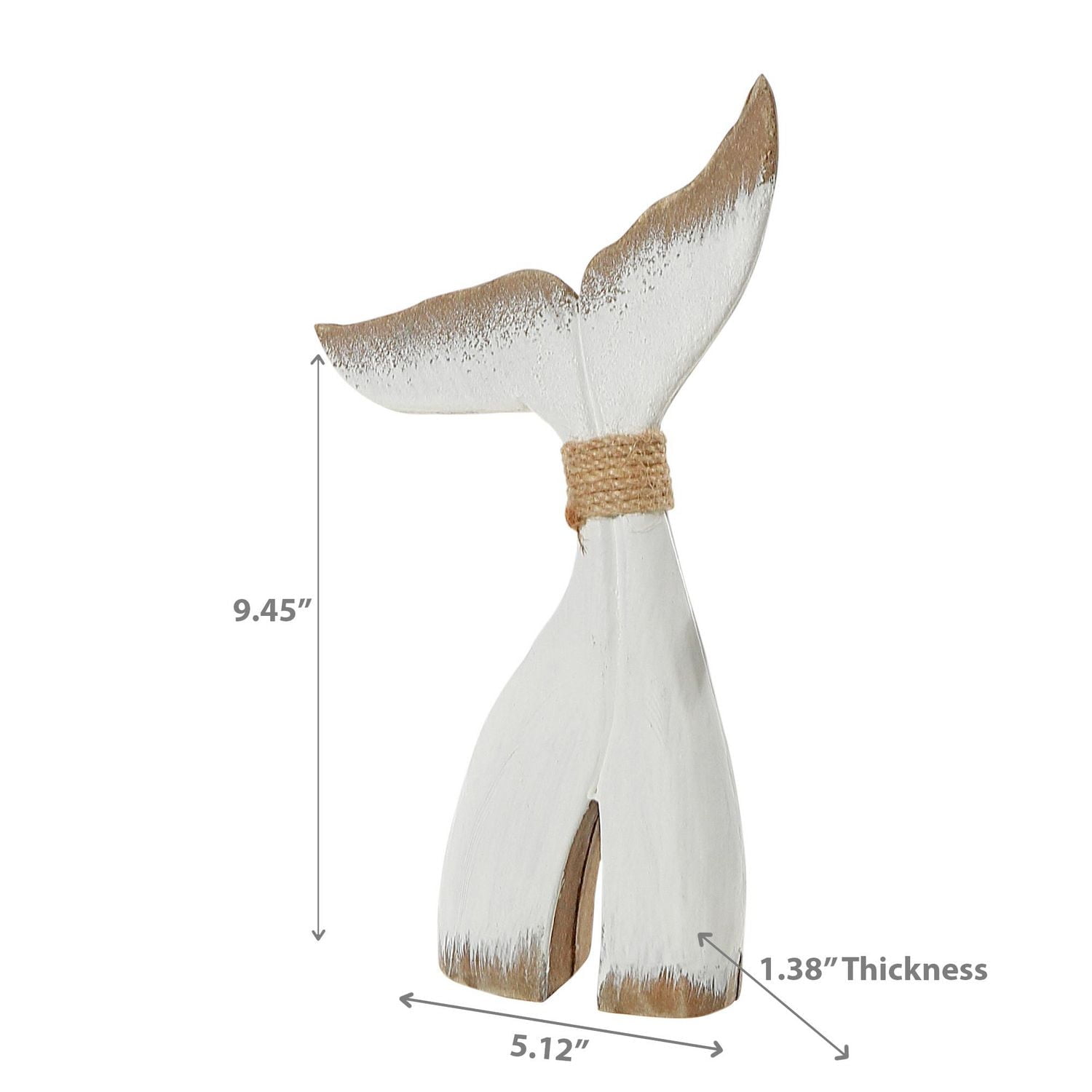 Décor De Queue De Baleine En Bois Médium