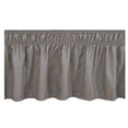 thumbnail image 3 of Christmas Gifts Clearance! Dezsed Bed Skirt Wrap Around Elastic Ruffles Resistant with Adjustable Elastic Belt on Clearance Gray, 3 of 3