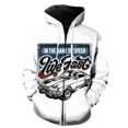 thumbnail image 1 of Sudadera con capucha y cremallera para hombre y adolescente, unisex, con estampado 3D de coches clásicos de dibujos animados, estilo Harajuku, hip hop, de manga larga, de gran tamaño, divertida, 1 of 6