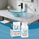 thumbnail image 4 of Potente limpiador de desagües en polvo para cocina e inodoro | Disuelve grasa, cabello y restos de comida | Desatascador y desodorizante de acción rápida | Seguro para fosas sépticas y tuberías, 4 of 6