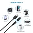 thumbnail image 5 of LoonWear One-Stop Charging Cable for 5V Gadgets USB to DC with 13 Interchangeable Plugs, Durable, 5 of 5