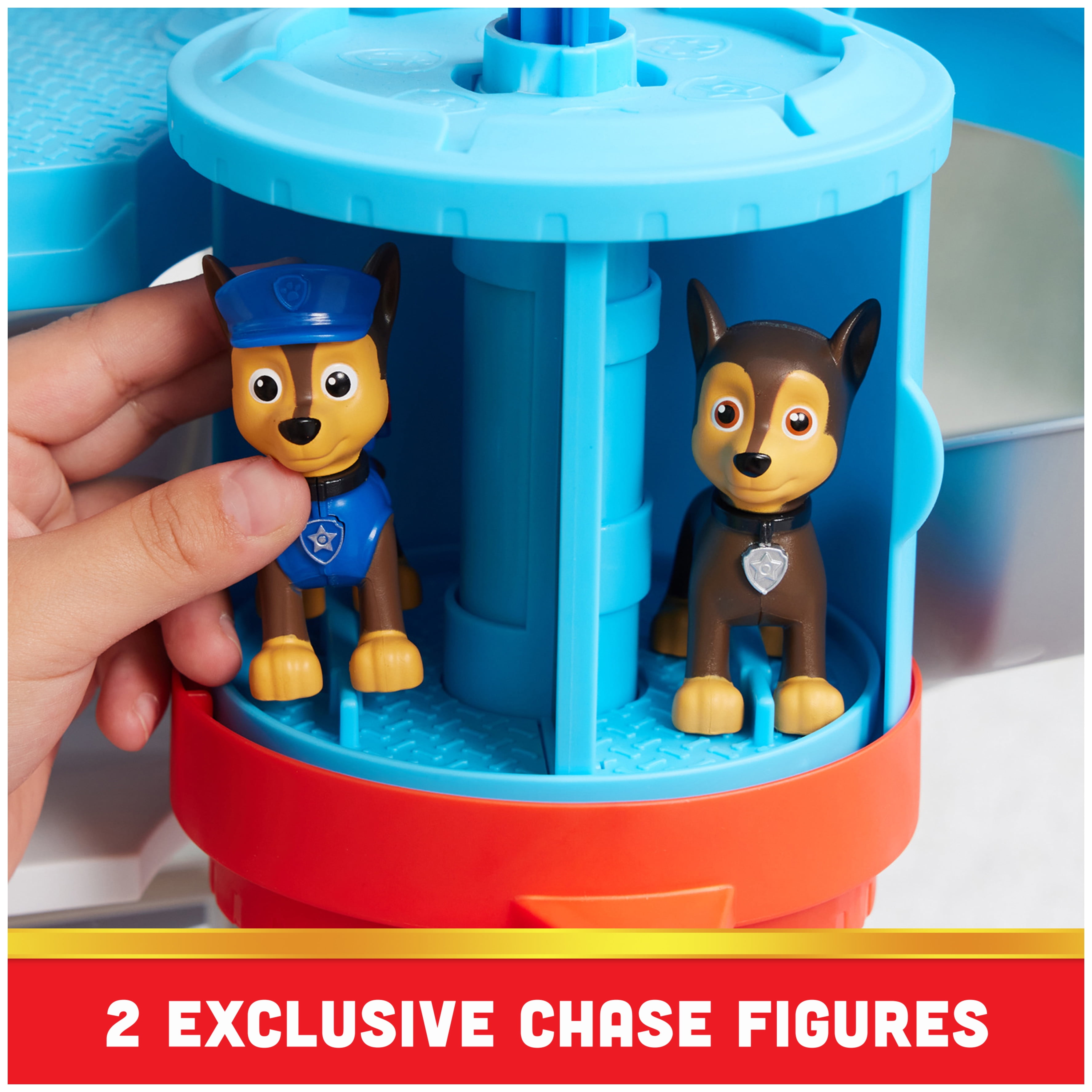 PAW Patrol Lookout Tower Playset with 2 Chase Action Figures and Police Cruiser - 1