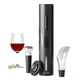 thumbnail image 1 of Abridor de botellas de vino eléctrico con sacacorchos electrónico automático, funciona a pilas (juego), 1 of 5