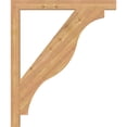 thumbnail image 3 of Ekena Millwork 3 1/2"W x 40"D x 48"H Funston Block Smooth Bracket, Western Red Cedar, 3 of 4
