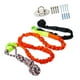 thumbnail image 4 of Juguete de cuerda para perros, juguete de cuerda elástica para exteriores y juguete de cuerda, juguete interactivo para tirar con correa. Naranja, 4 of 9